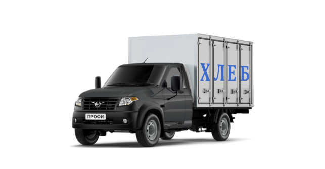 Комплектации УАЗ Профи хлебный - Темно-серый металлик